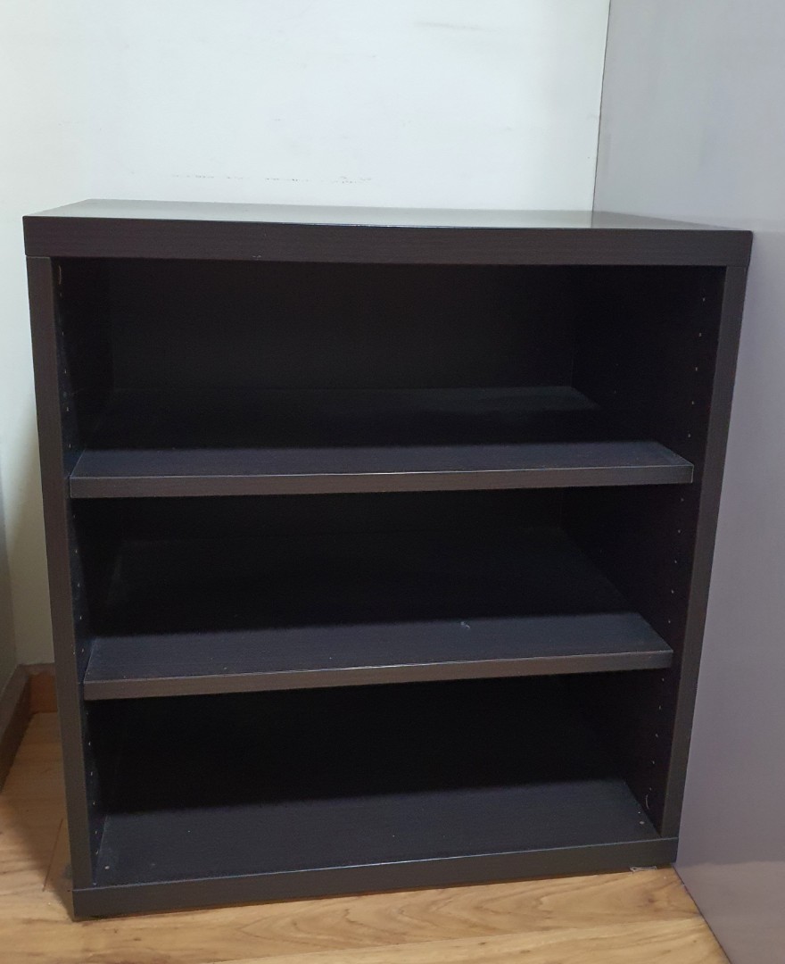 Ikea wooden storage shelf unit 3 layers, Furniture & Home Living