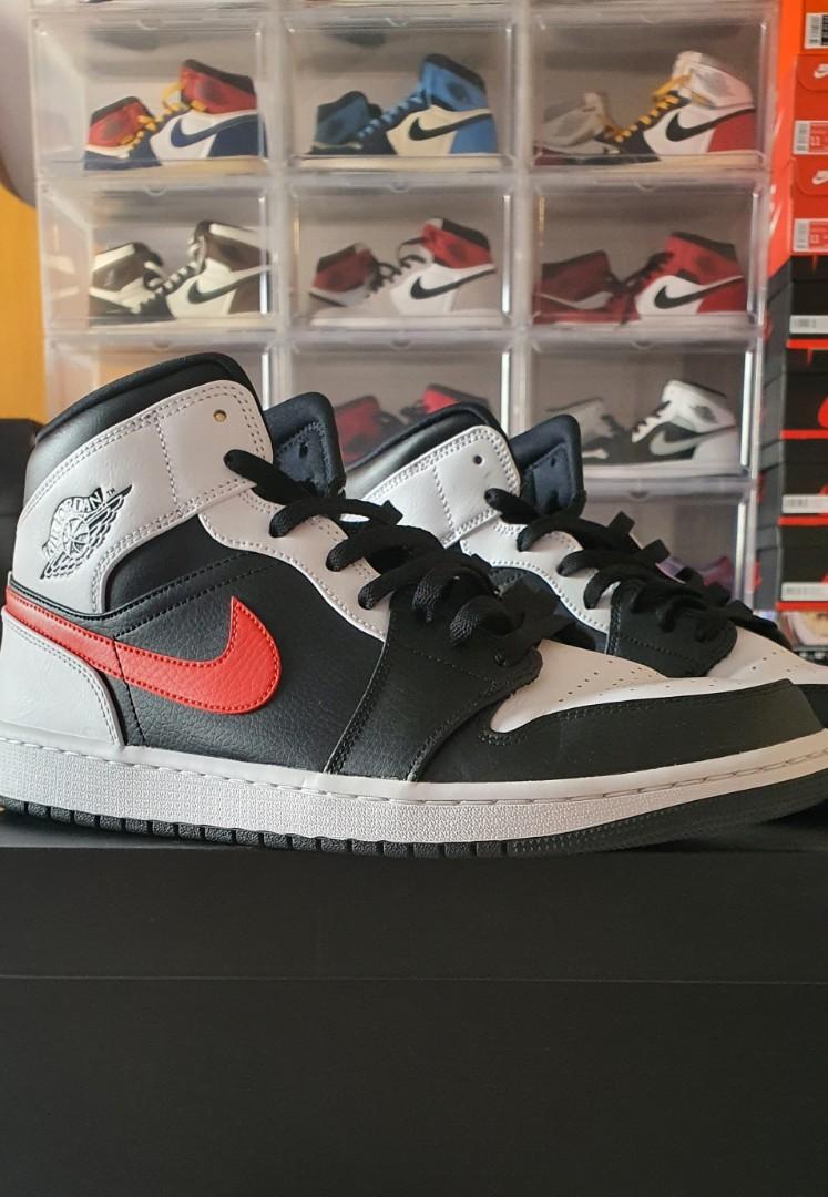 Jordan 1 Mid Chile Red [US11], Men's Fashion, Footwear, Sneakers on  Carousell