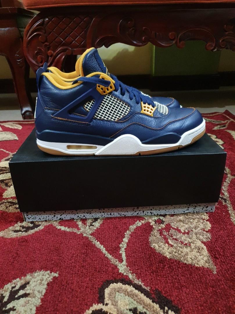 jordan 4 dunk from above on feet