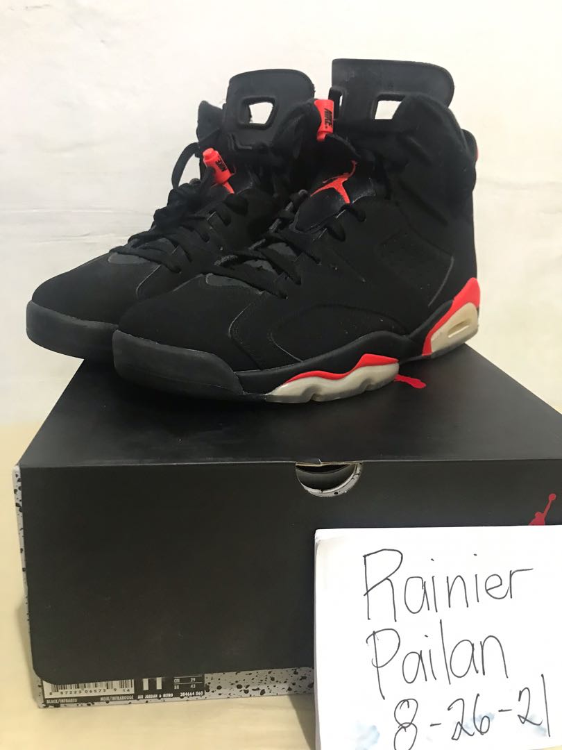 Infrared 6s size 11 cheap