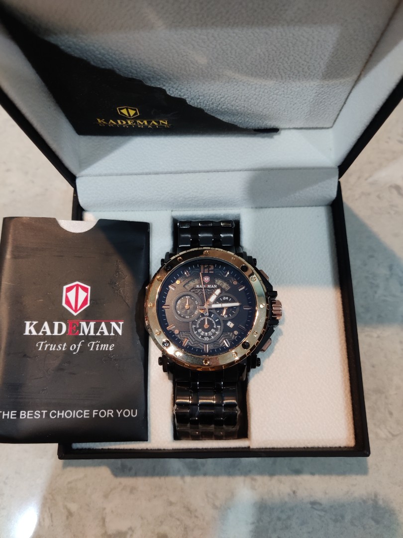KADEMAN Mens High Definition Luminous Xanadu Quartz Watch With Calendar,  Football Texture, And Stainless Steel Band Perfect For Leisure And Everyday  Wear Model WRI293O From Ai824, $54.62 | DHgate.Com