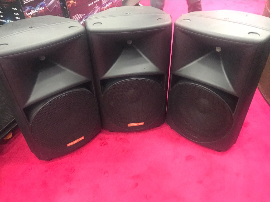 kempton active 12 speaker for sale 3 units audio soundbars speakers amplifiers on carousell