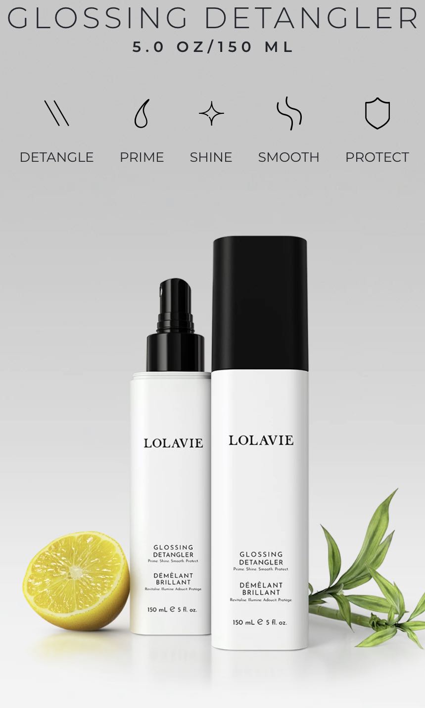 Lolavie Glossing Detangler, Beauty & Personal Care, Hair on Carousell
