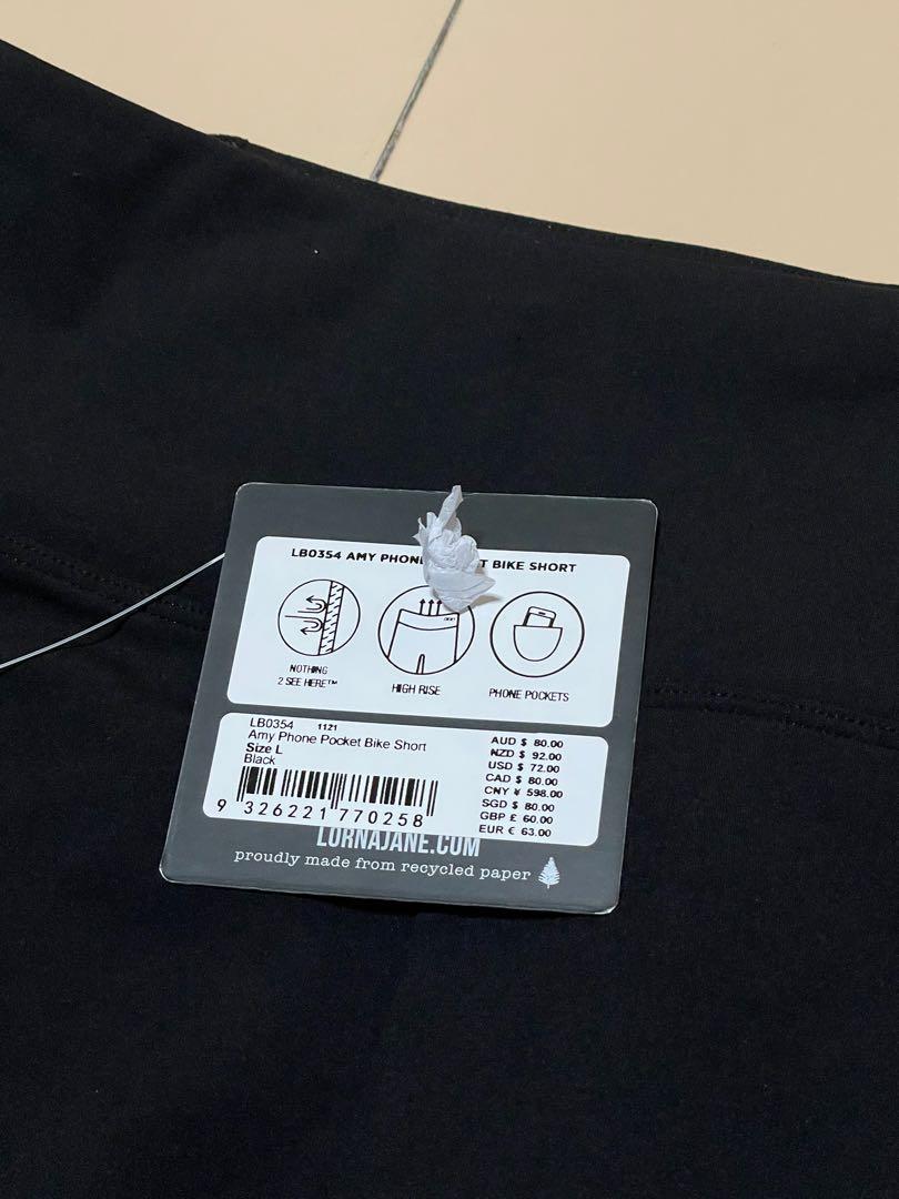 Lorna Jane Amy Phone Pocket Bike Short 