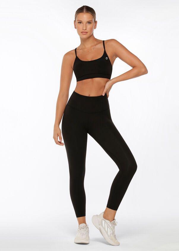 Lorna Jane Lotus Ankle Biter Leggings size L Women s Fashion Activewear on Carousell