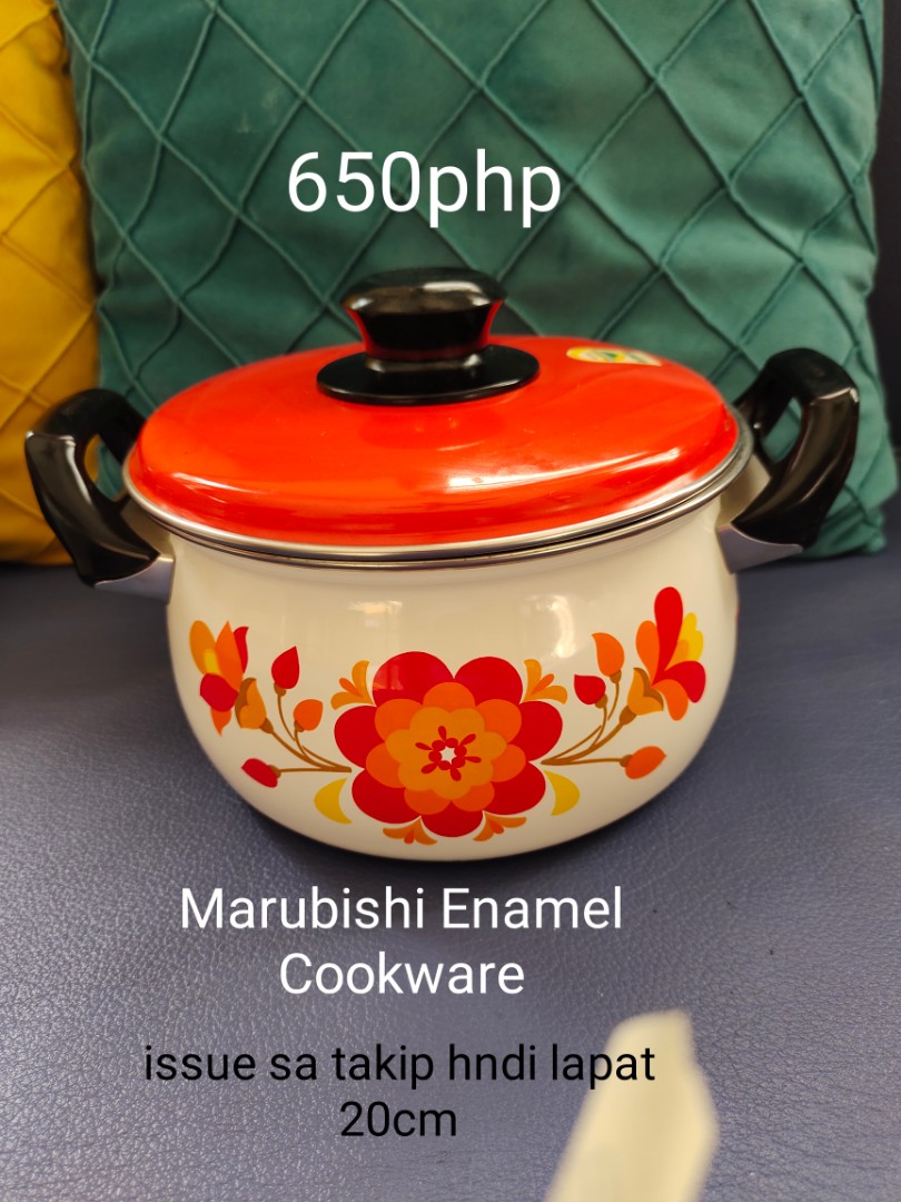 Marubishi Enamel Cookware, Furniture & Home Living, Kitchenware