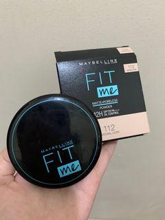 Maybelline fit me compact powder natural ivory