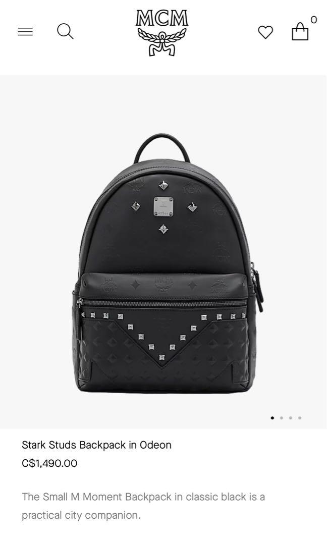 Mcm m moment cheap backpack