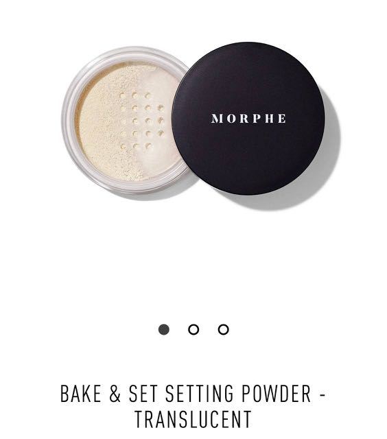 Morphe Bake and Set Setting Powder Translucent, Beauty & Personal