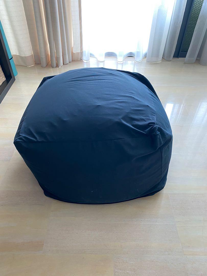 Muji Bean Bag Chair, Furniture & Home Living, Furniture, Chairs on Carousell
