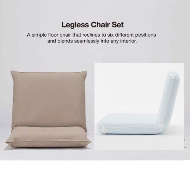 Muji Chair with cover Tatami style Japanese Minimalist Chair