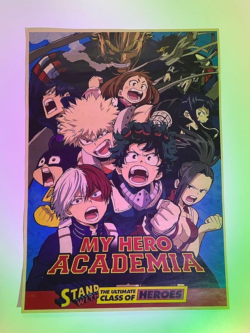 My Hero Academia Poster Hobbies And Toys Collectibles And Memorabilia J