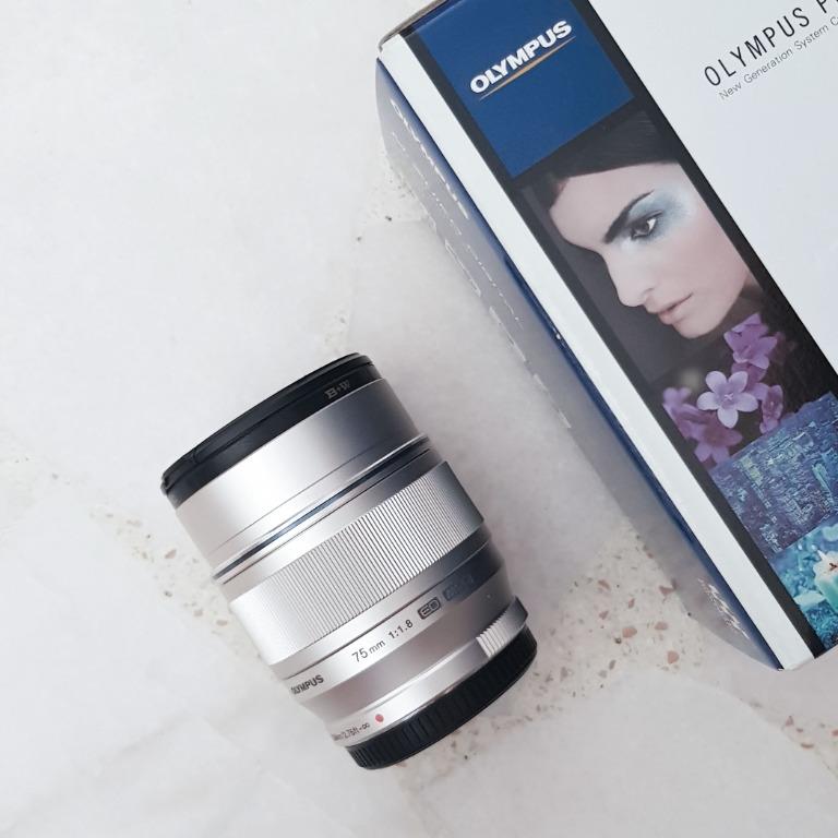m.zuiko Digital ED 75mm f1.8 (for Micro 4/3 Camera) (Category: Lens & Kits) located in Singapore. Submitted by shingene__ (Listing ID 1130680265, Image 1). Description: ABOUT • Made in Japan. • No more warranty. • Comes with lens protector. FEATURES • High-Grade Portrait Lens (150mm 35mm equivalent) • High-speed, single-focal-length telephoto lens optimized for studio, stage, indoor sports and portrait photography • Nine-blade circular aperture u