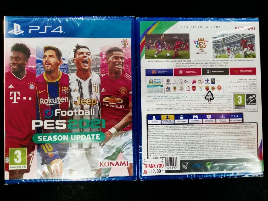 New PS4 PES 21