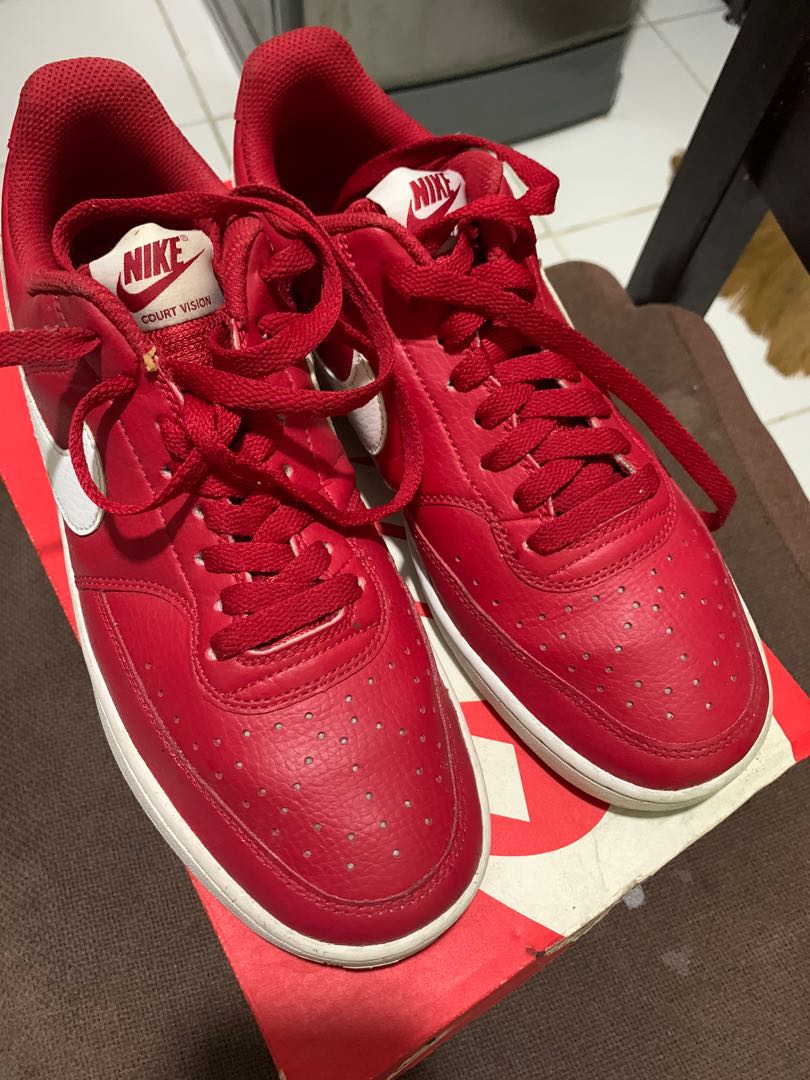 nike court vision lo red