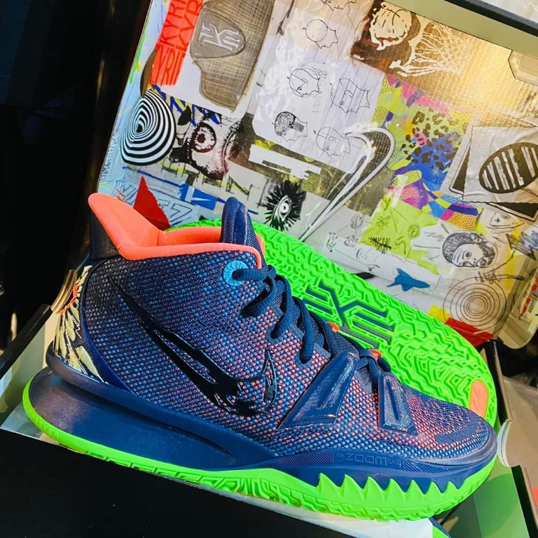 navy blue kyrie 7