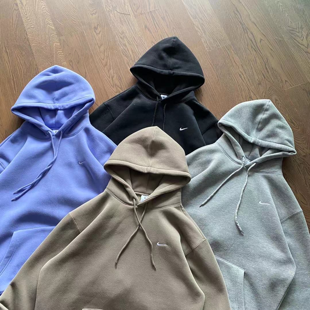 Nike Pastel Mini Swoosh Hoodie Men s Fashion Coats Jackets and Outerwear on Carousell