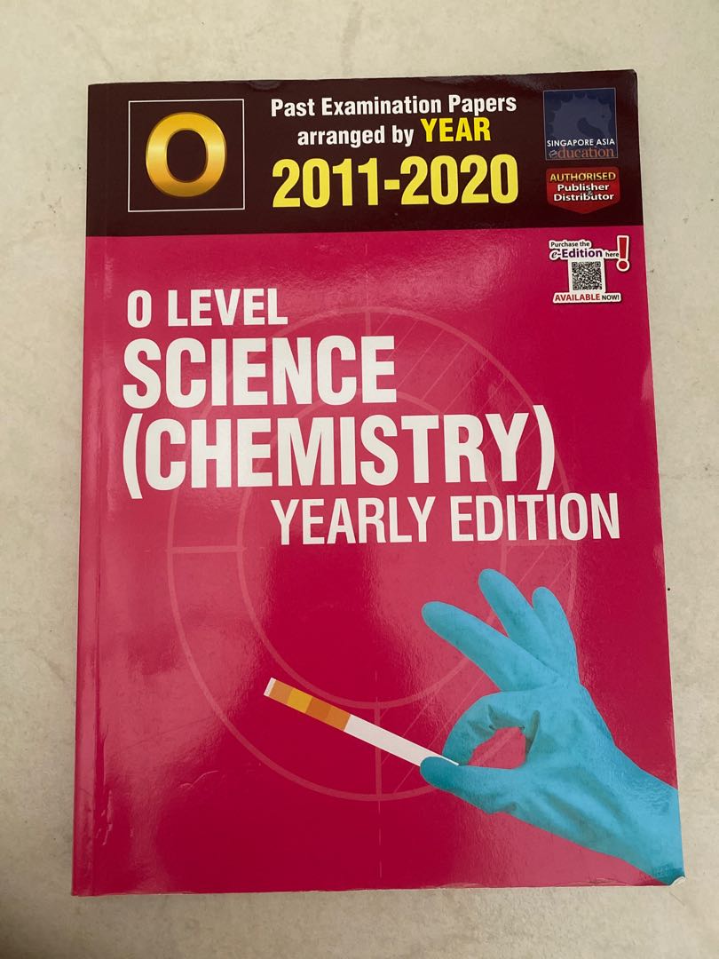 O Level Combined Science Chemistry Yearly TYS, Hobbies & Toys, Books ...