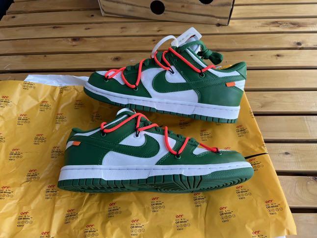 OffWhite x Nike Dunk Low Sneakers, Men 