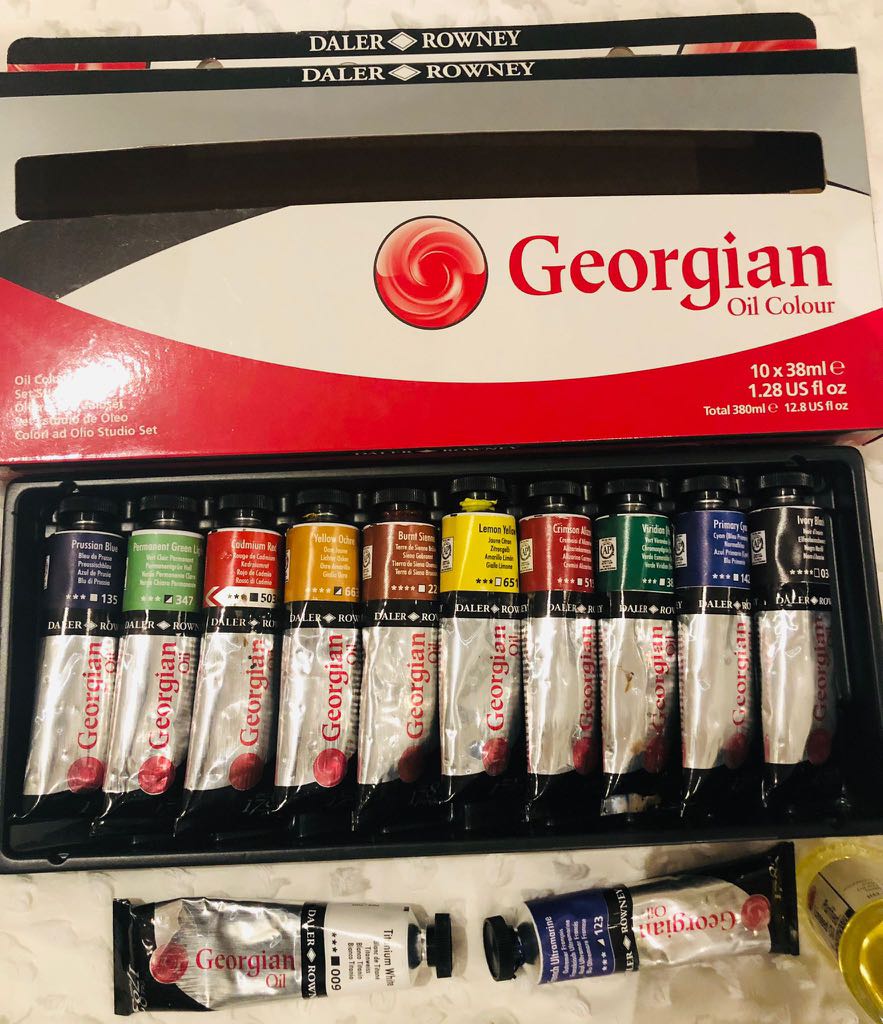 Oil Painting Equipment, Hobbies & Toys, Stationery & Craft, Craft