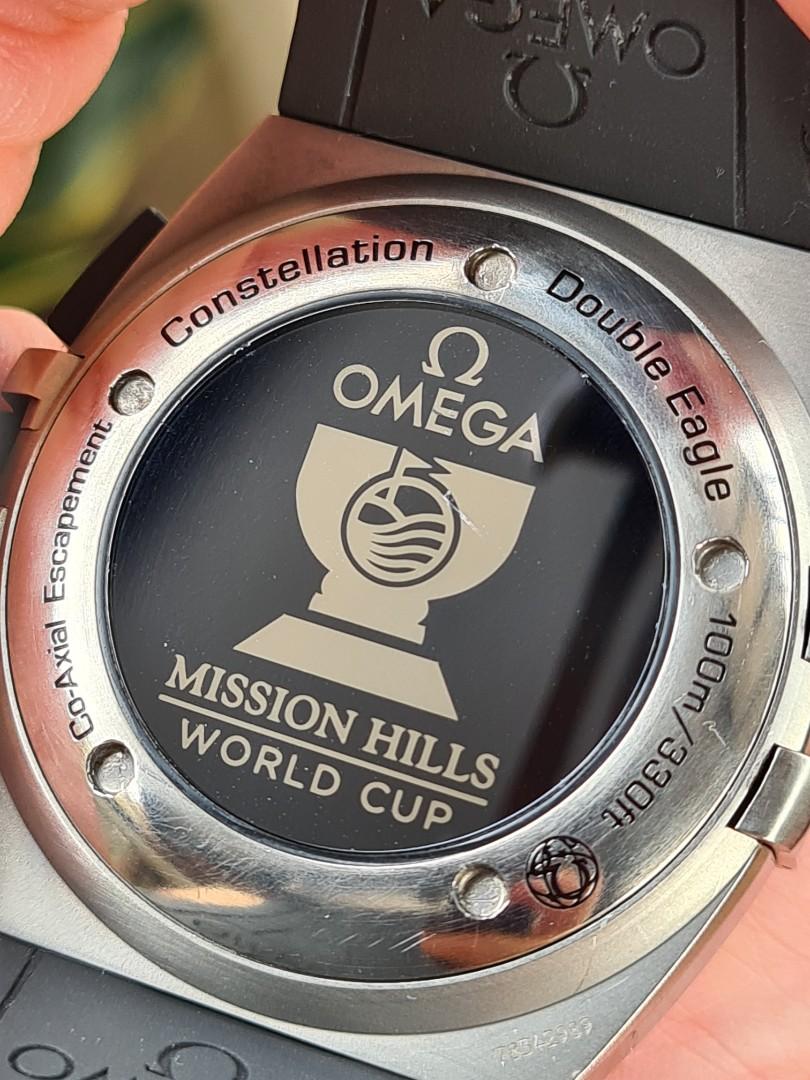Omega constellation double eagle mission hills world clearance cup