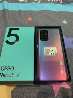 OPPO Reno5 z 宇宙藍 保固到2022/11/25