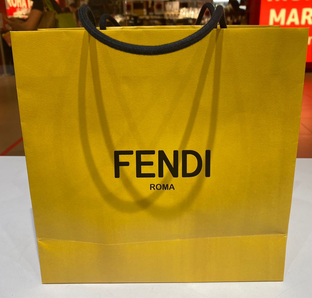 Original Fendi Paperbag, Luxury, Bags & Wallets on Carousell