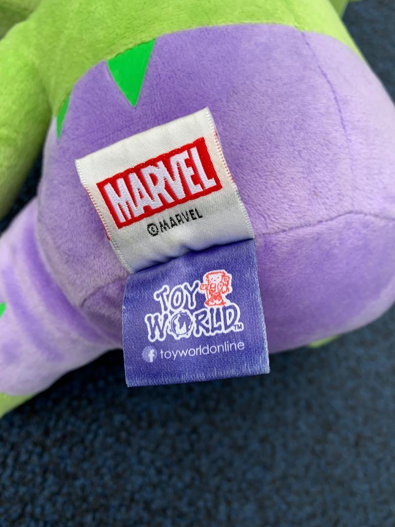 ORIGINAL Marvel Baby Hulk Plush Toy, Hobbies & Toys, Toys & Games on ...