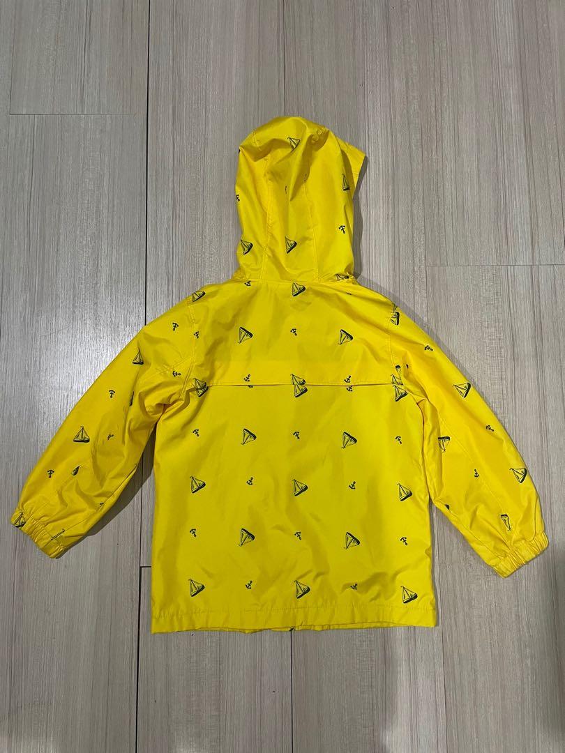 Yellow raincoat old navy sale