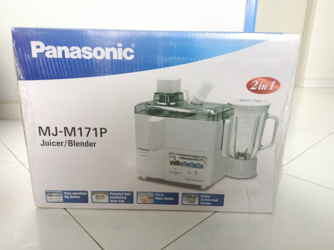 Panasonic MJM171P JUICER/BLENDER, TV & Home Appliances, Kitchen