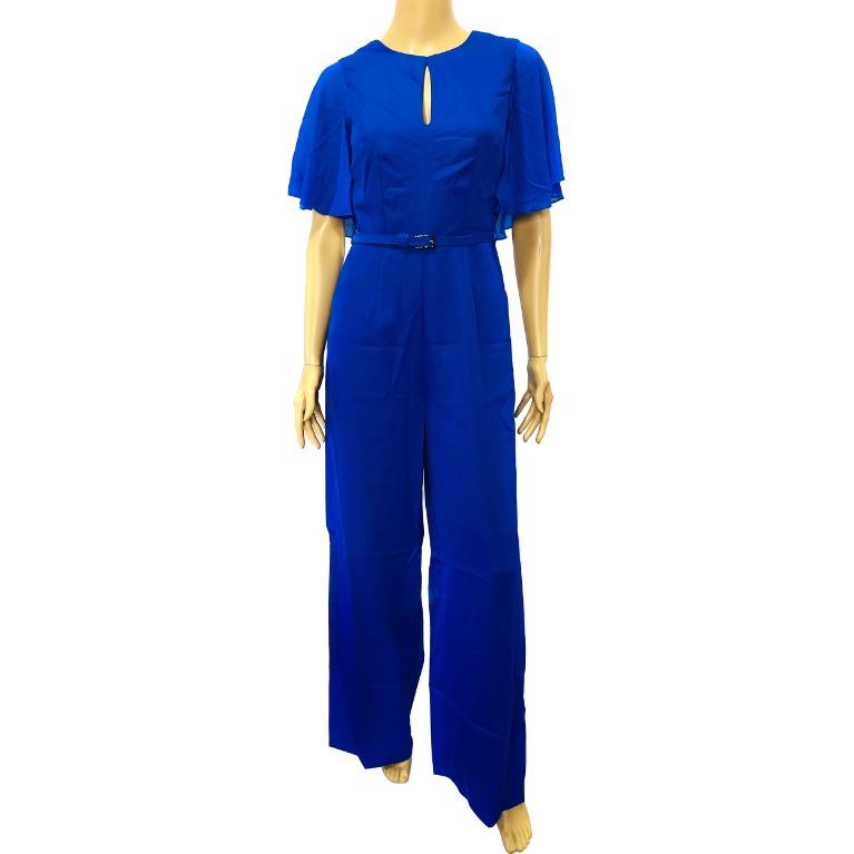 Paper Dolls Royal Blue Jumpsuit Playsuit, Women's Fashion, Dresses