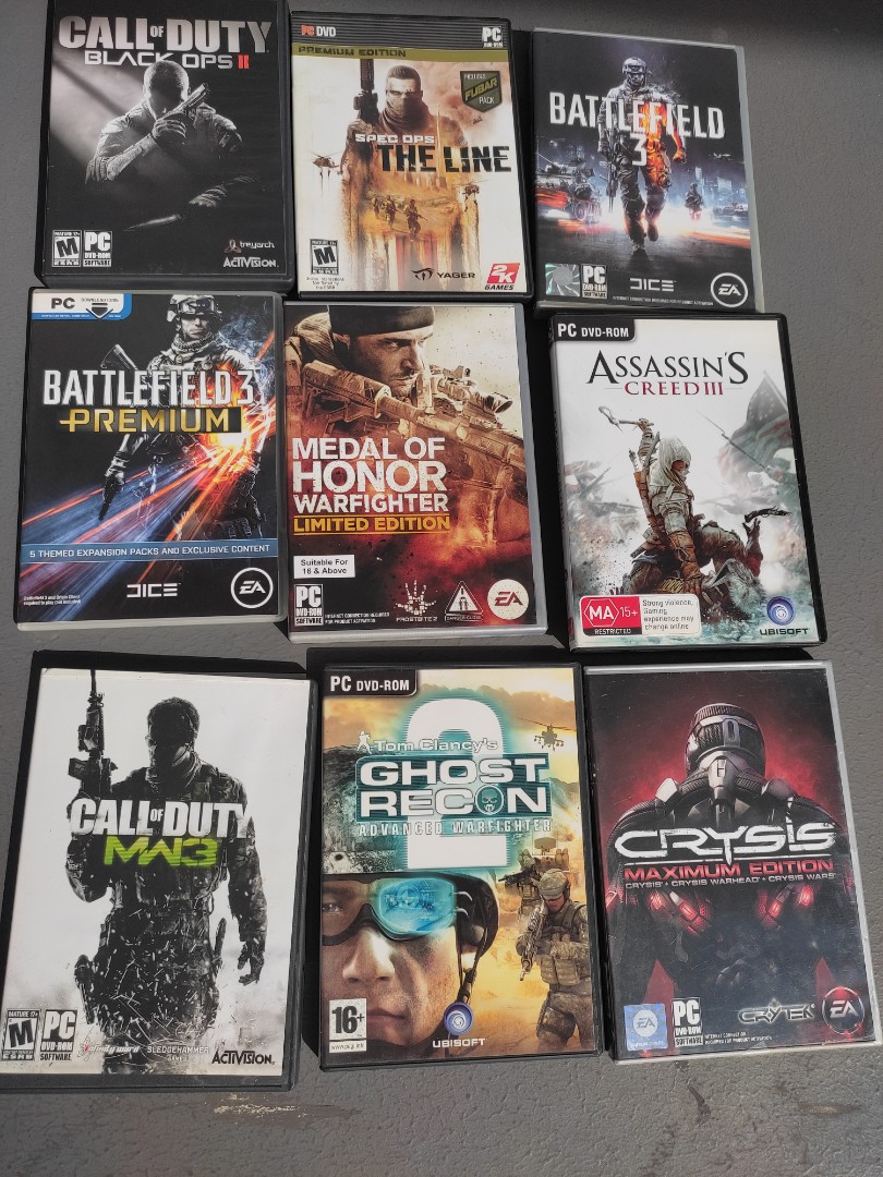 Pc dvd games, Video Gaming, Video Game Consoles, Others on Carousell