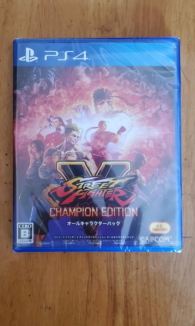 Street Fighter V Champion Edition All Character Pack [PS4] NEW