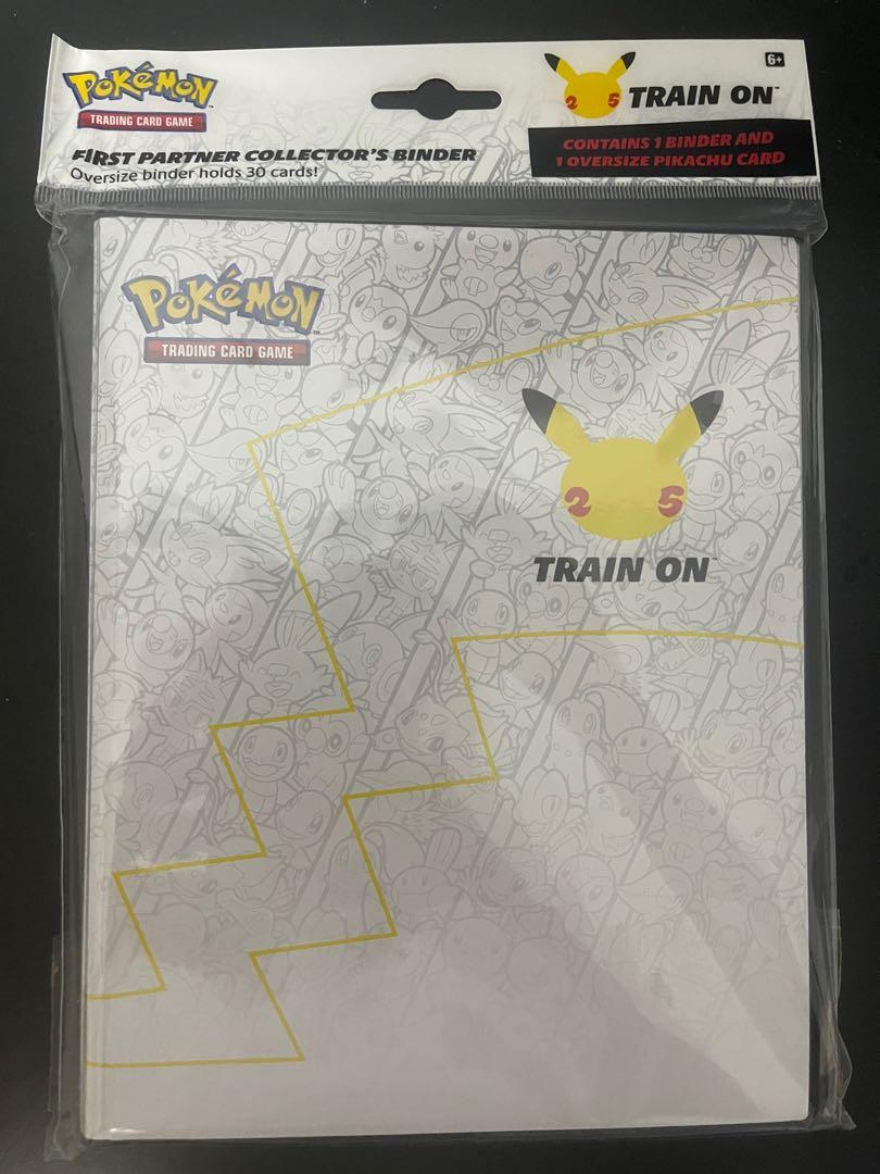 Pokemon 25th anniversary jumbo binder, Hobbies & Toys, Toys & Games on