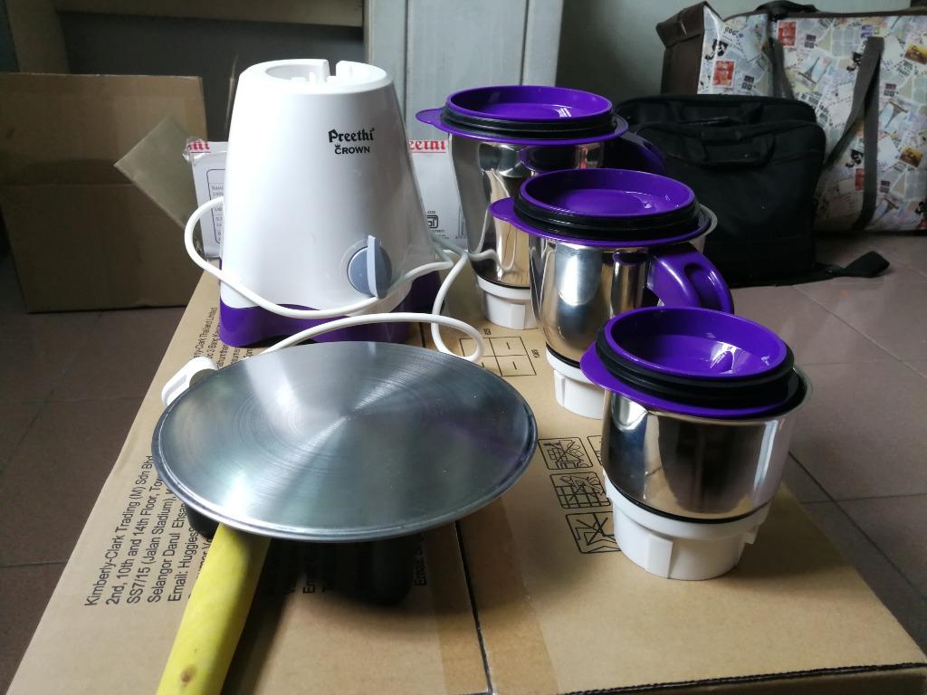 Preethi Crown Mixer grinder Mixie 500W, TV & Home Appliances, Kitchen