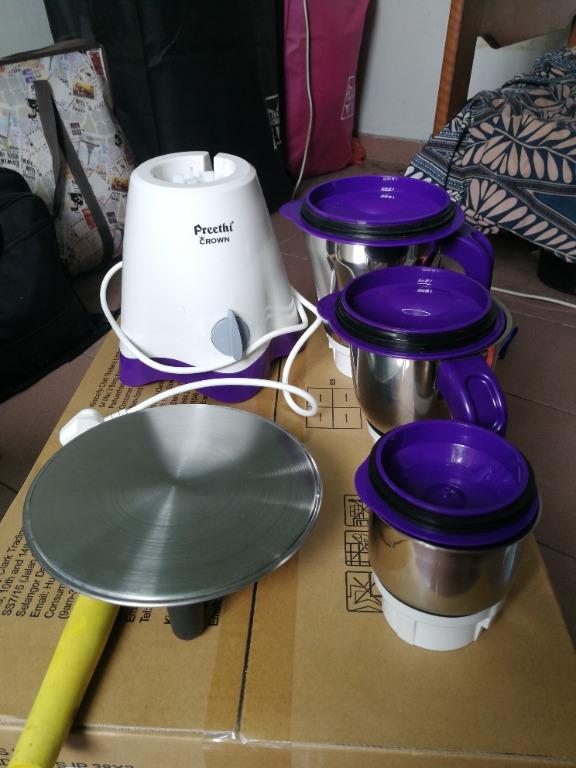 Preethi Crown Mixer grinder Mixie 500W, TV & Home Appliances, Kitchen