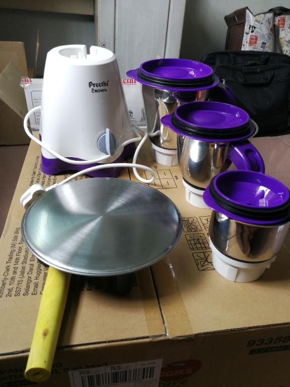 Preethi Crown Mixer grinder Mixie 500W, TV & Home Appliances, Kitchen