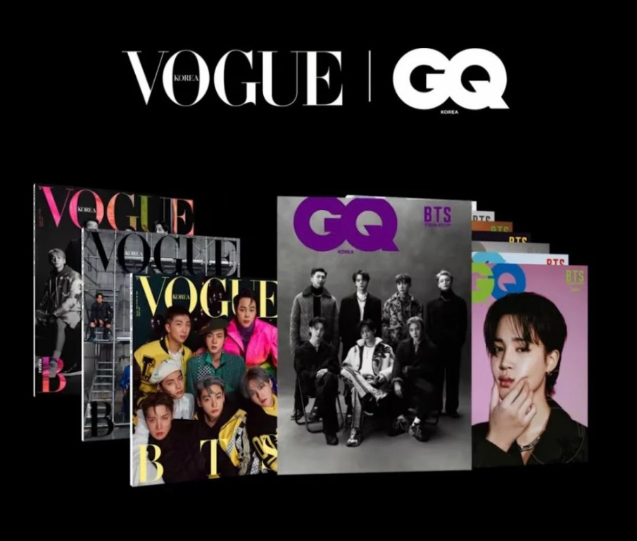 BTS X LV by Vogue, GQ (Special January 2022 Issue)