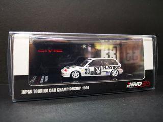 [Private Garage] Inno 64  1/64 Honda Civic Sir EF9 - #33 Japan Touring Car Championship 1991 - Playboy