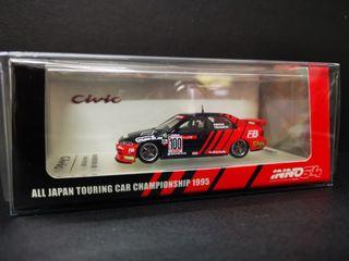 [Private Garage] Inno 64  1/64 Honda Civic Sir EG9 -  #100 All Japan Touring Car Championship 1995 - Advan