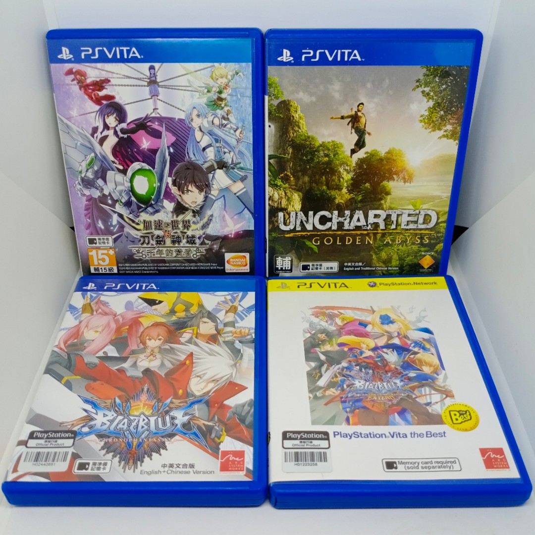 PS VITA GAME USED (ENGLISH/CHINESE VERSION), Video Gaming, Video Games