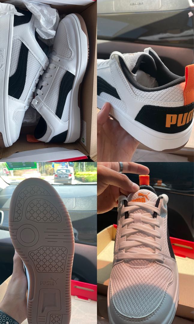 puma rebound lay up mesh