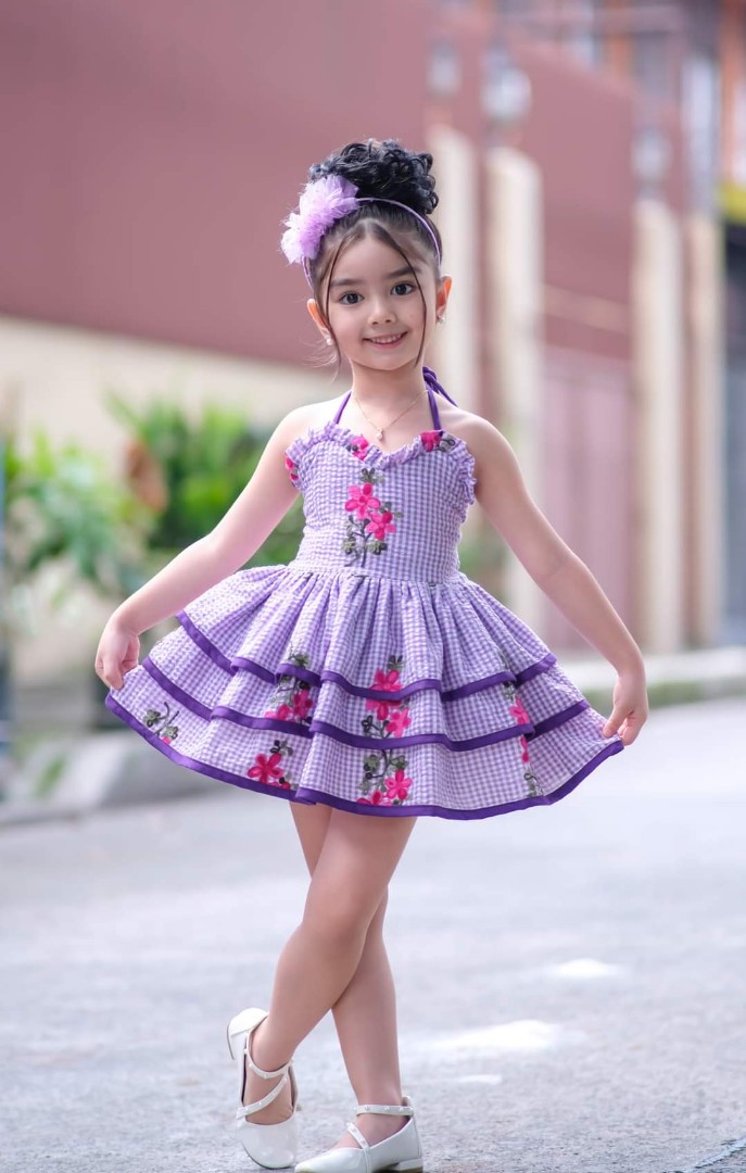Lilac kids 2025 dress