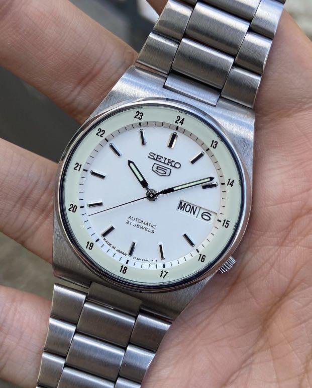 Rare Seiko 5 Railway - SKXM17, Men's Fashion, Watches & Accessories,  Watches on Carousell