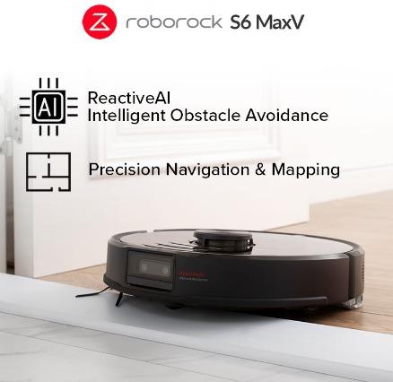 15 Mar SALE RoboRock S6 Max V AI Robot Vacuum Cleaner