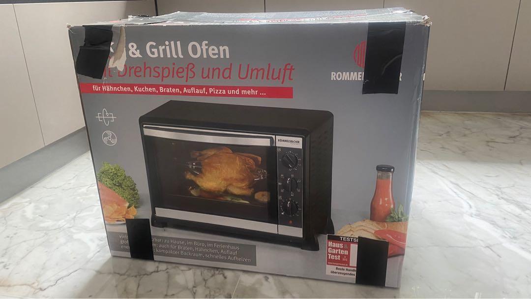 Rommelsbacher BG 1550 Baking Oven & Rotisseries Grill, TV & Home ...