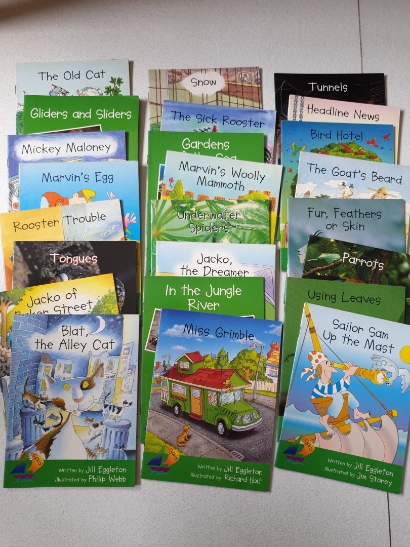 Sails Early (4) readers, Hobbies & Toys, Books & Magazines, Children