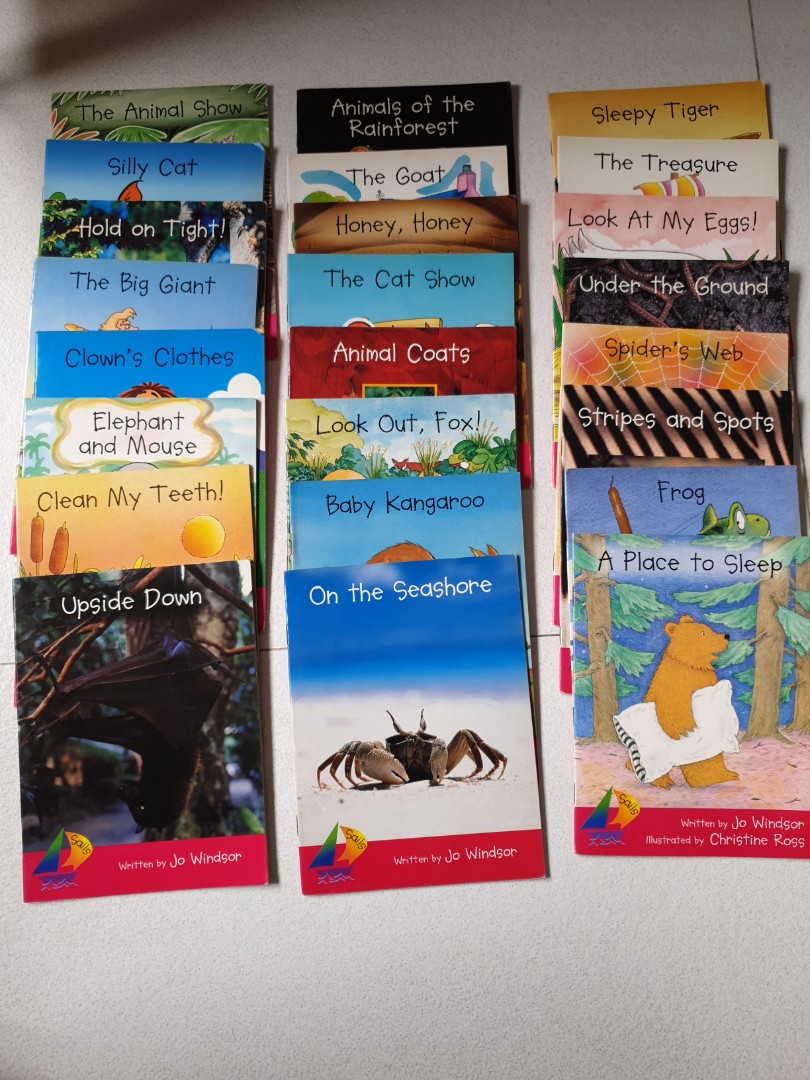 Sails Emergent readers, Hobbies & Toys, Books & Magazines, Children's