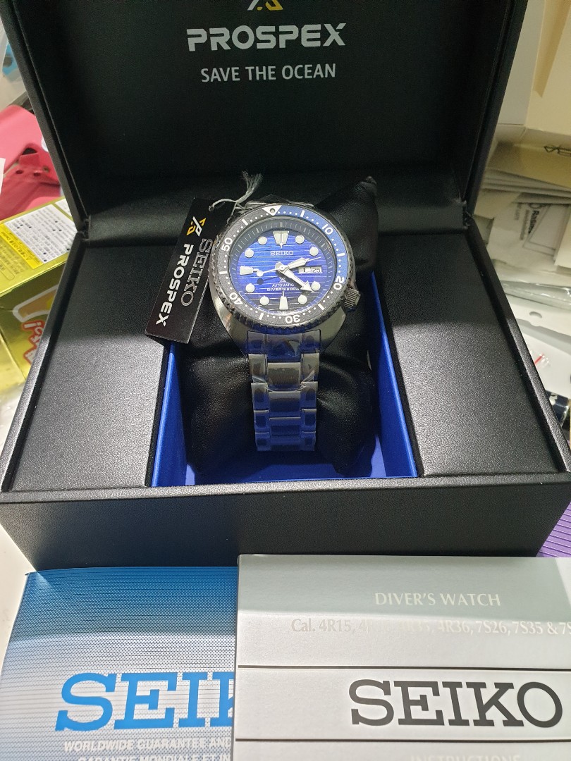 SEIKO Save d Ocean Turtle, Men's Fashion, Watches & Accessories, Watches on  Carousell