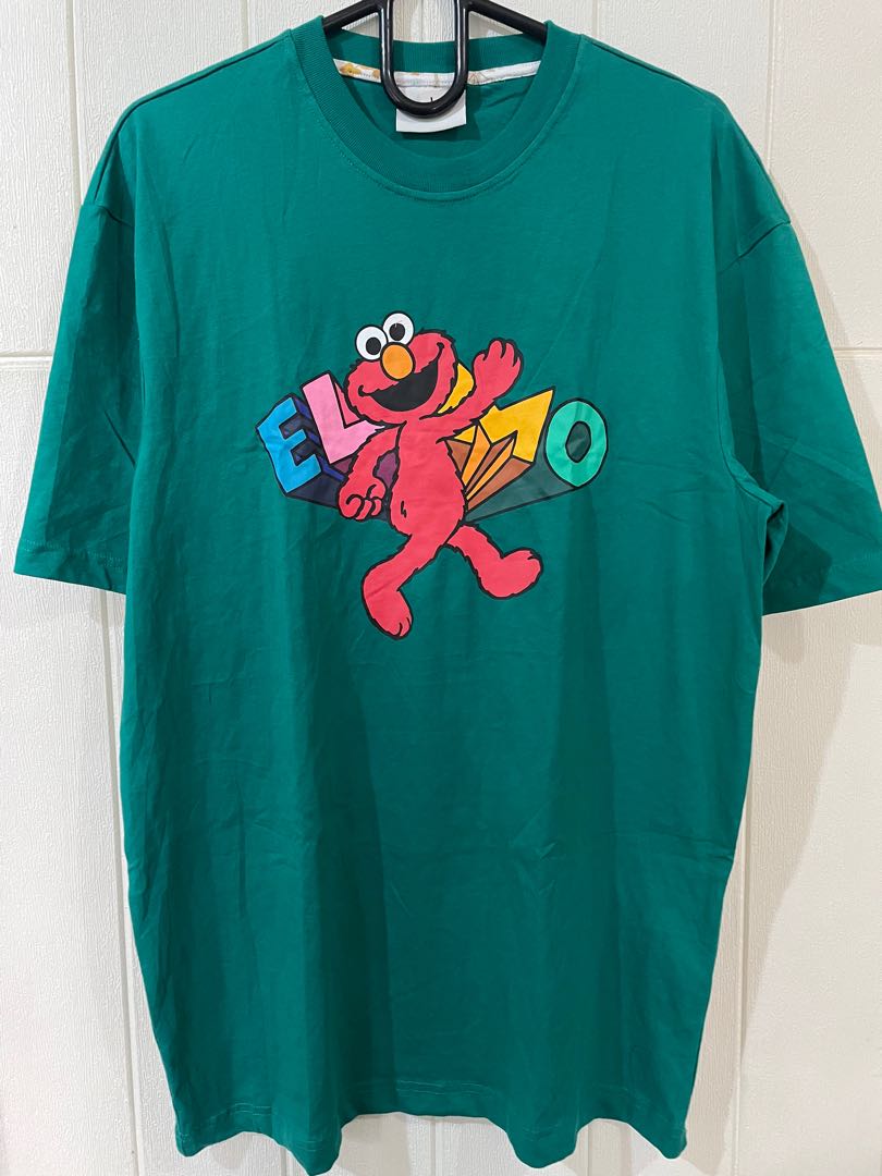 Sesame Street x H M Collab shirt Men s Fashion Tops Sets